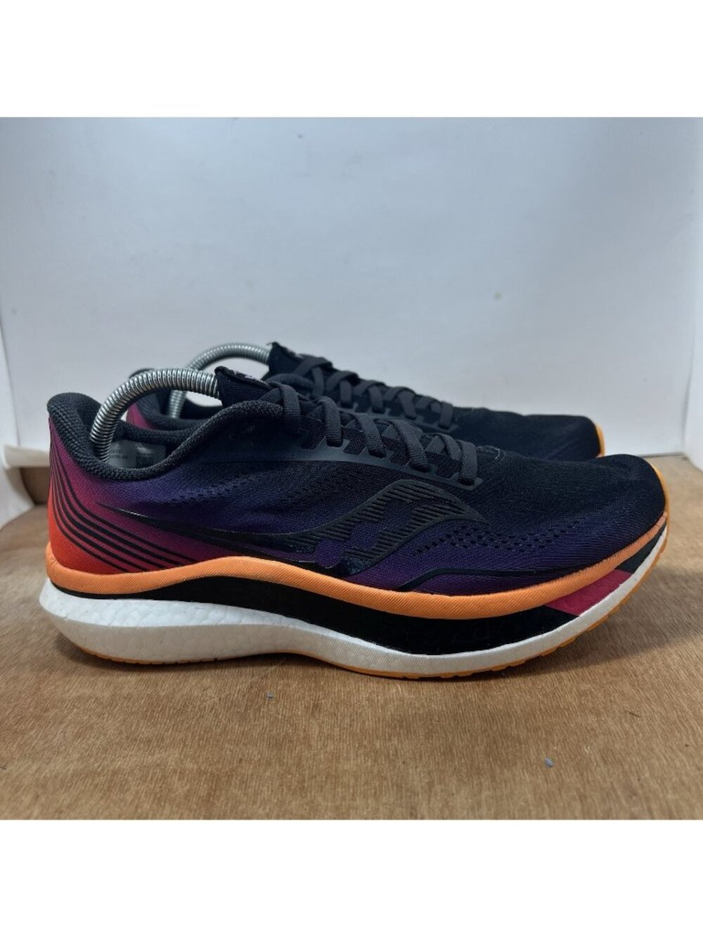 Saucony Shoes Mens Size 9.5 Black Running Athletic Sneakers Low Top S20598-86